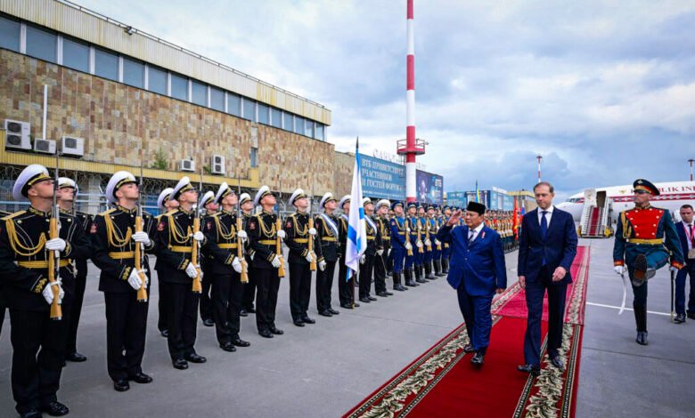 Tiba di St. Petersburg, Presiden Prabowo akan Bertemu Presiden Putin dan Hadiri SPIEF 2025