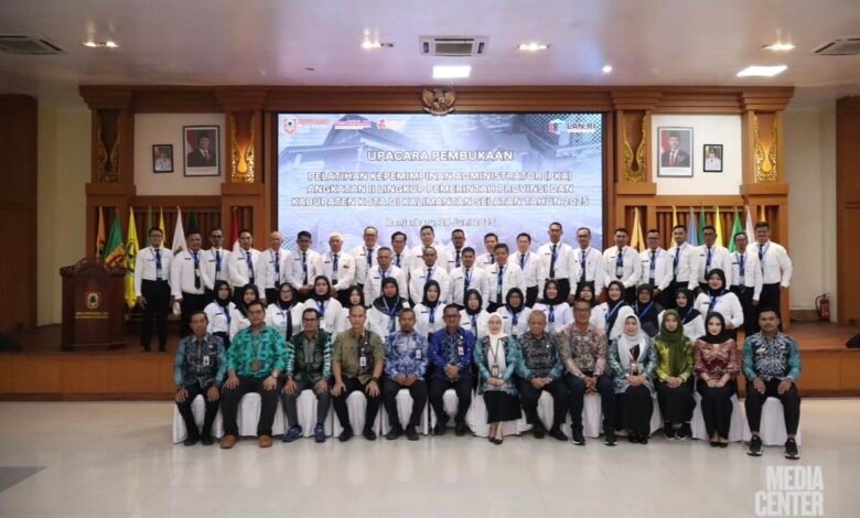 BPSDMD Kalsel Gelar Pembukaan Pelatihan Kepemimpinan Administrator Angkatan II Tahun 2025