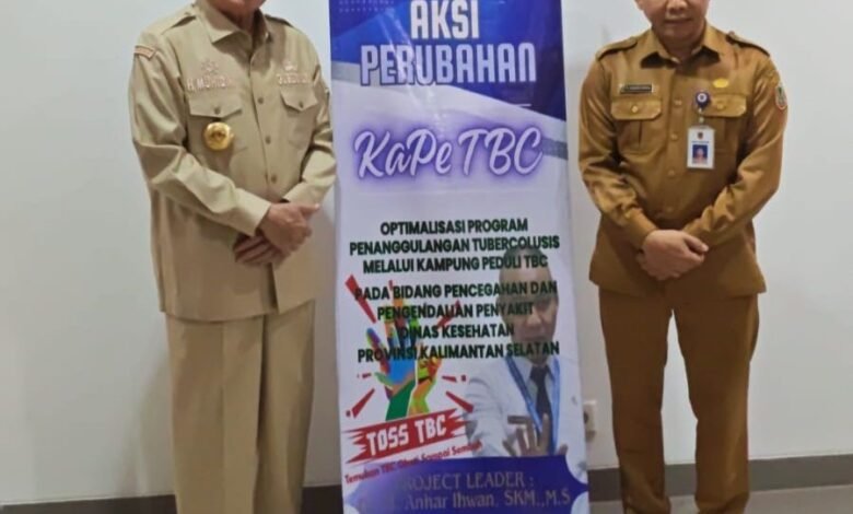 Kalsel Hadirkan Kampung Peduli TBC, Langkah Nyata Menuju Eliminasi 2030