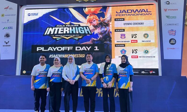 Ratusan Sekolah di Kalsel Perebutkan Piala Pelajar Esport Interhigh 2025