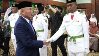 Gubernur Kalsel Kukuhkan Paskibraka Kalsel 2025, Putra Putri Terbaik Siap Kibarkan Merah Putih di HUT RI ke-80