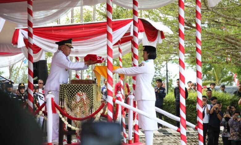 Gubernur Kalsel Pimpin Upacara HUT RI ke-80, Ajak Masyarakat Isi Kemerdekaan dengan Karya Nyata