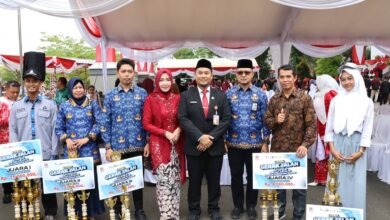Langkah Mantap Para Juara, Pemprov Kalsel Apresiasi Pemenang Gerak Jalan 2025