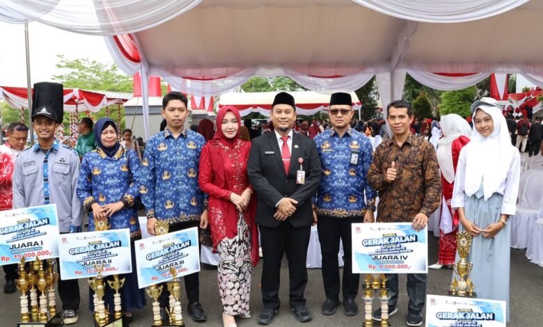 Langkah Mantap Para Juara, Pemprov Kalsel Apresiasi Pemenang Gerak Jalan 2025