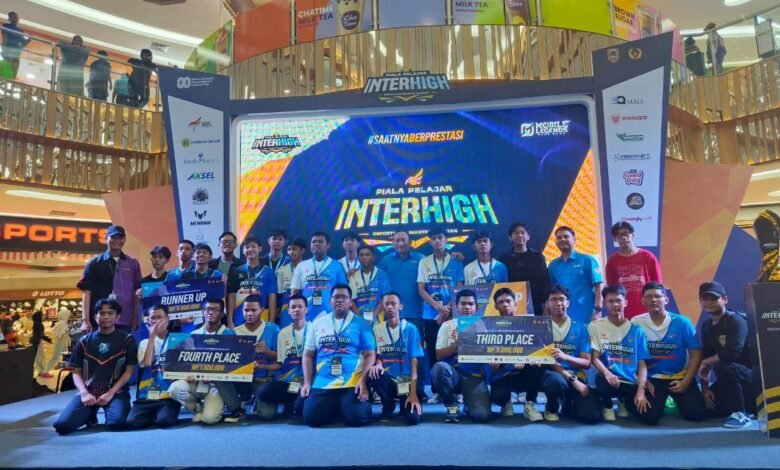 Banjarmasin Raih Prestasi Gemilang di Piala Pelajar Interhigh Esport Kalsel 2025, Dominasi Podium Juara