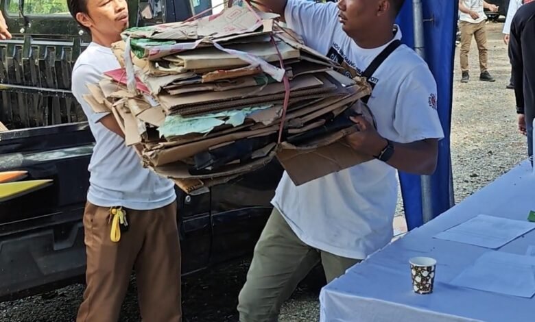 DLH Kalsel Kembali Gelar Pilah Sampah Dapat Sembako