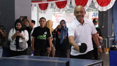 Meriahkan Hari Jadi Kalsel ke-75, Turnamen Tenis Meja DPRD Jadi Magnet Atlet Banua