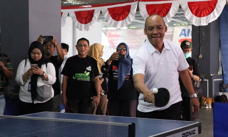 Meriahkan Hari Jadi Kalsel ke-75, Turnamen Tenis Meja DPRD Jadi Magnet Atlet Banua