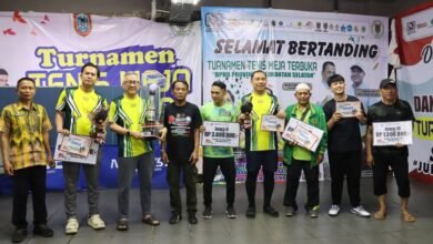 Turnamen Tenis Meja dan Domino DPRD Kalsel Sukses Cetak Juara Baru dan Bibit Atlet Muda