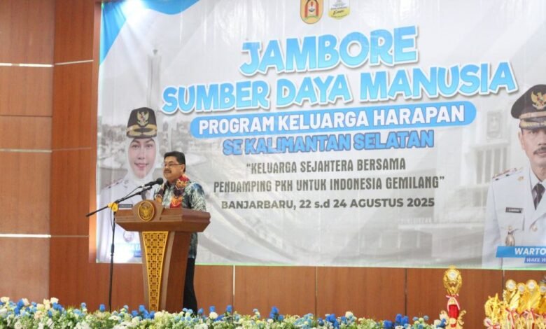 Jambore SDM PKH 2025 Resmi Dibuka, Gubernur Kalsel Ingin Pendamping Sosial Tingkatkan Profesionalisme