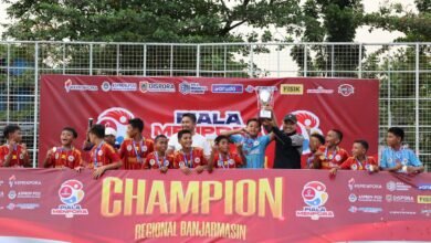 Haus Soccer Banjarmasin Juara Piala Menpora 2025 Regional U-12, Siap Melaju ke Tingkat Nasional