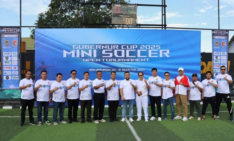 Gubernur Cup 2025 Mini Soccer Resmi Dibuka, Kalsel Siapkan Bibit Timnas Masa Depan
