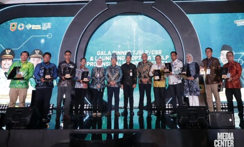 Gala Dinner TJSLP, Gubernur Kalsel Launching E-Optima Guna Perkuat Kolaborasi Pembangunan