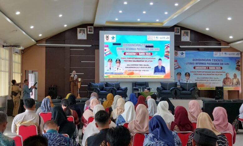 Bimtek Literasi Informasi Angkatan Ke-2, Dispersip Kalsel Dorong Transformasi Literasi Inklusif