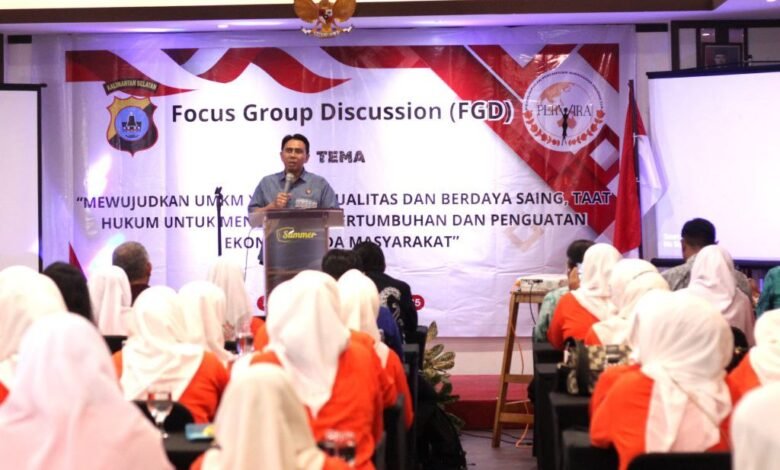 Polda Kalsel Dorong UMKM Taat Hukum Lewat FGD Bersama Perwira