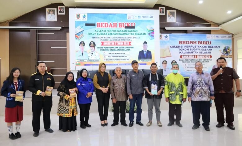 Bedah Buku Angkatan Kedua, Dispersip Kalsel Angkat Nilai Karakter dari Peribahasa Banjar
