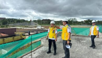 Progres Pembangunan Sarpras Masjid Raya Syekh Muhammad Arsyad Al-Banjari Capai 32,1 persen, Target Selesai Akhir Tahun 