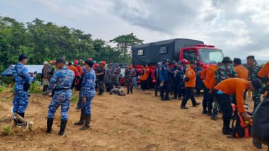Basarnas Banjarmasin Lanjutkan Pencarian Hari Kedua Helikopter Hilang Kontak di Tanah Bumbu