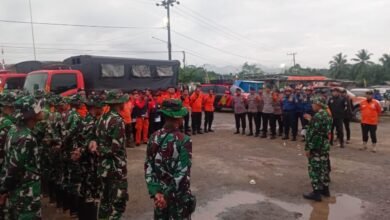 Pemprov Kalsel Kerahkan Personel Tagana Dukung Operasi Pencarian Helikopter Hilang di Mentewe