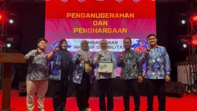 Gubernur Kalsel Terima Penghargaan Pemerintah Daerah Inklusif Disabilitas Terbaik 3 Se-Indonesia