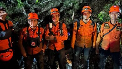 Tim BPBD Kalsel Ceritakan Pengalaman Berat di Medan Pencarian Helikopter di Mantewe