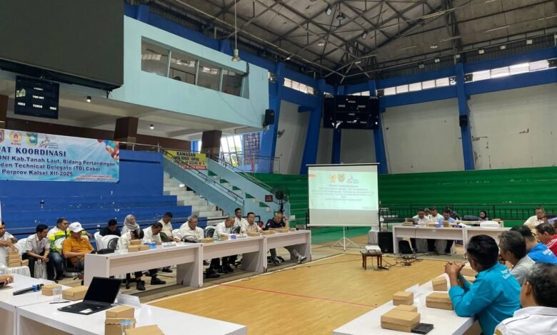 Persiapan Semakin Matang, Porprov XII di Tanah Laut Siap Digelar