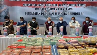 Polda Kalsel Kembali Ungkap Kasus Peredaran Narkotika, Berhasil Amankan 60 Tersangka