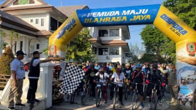 Ratusan Peserta Meriahkan Gowes Haornas 2025 di Kalsel