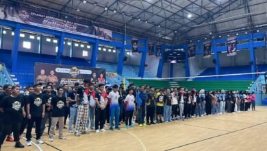 Open Turnamen Voli Ummat Cup Resmi Digelar, Ajang Pemanasan Porprov Kalsel 2025