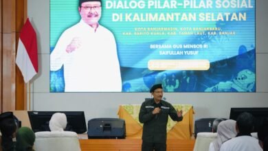 Dialog Pilar-Pilar Sosial se-Kalsel, Mensos RI : Samakan Persepsi DTSEN, Sekolah Rakyat dan Bansos Tepat Sasaran
