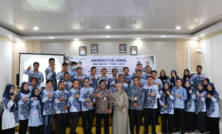 Laboratorium Bahan Konstruksi Kalsel Jalani Akreditasi Awal ISO/IEC 17025:2017