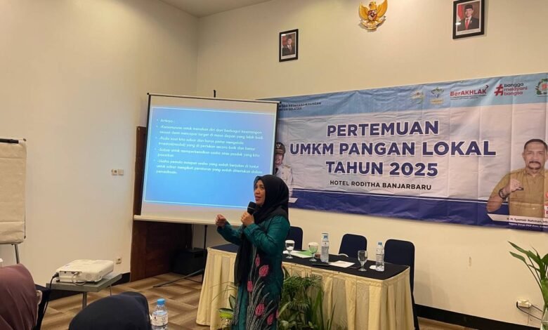 Dorong UMKM Pangan Lokal Naik Kelas, DPKP Kalsel Gelar Pertemuan Strategis di Banjarbaru