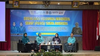 DP3AKB dan TP PKK Kalsel Berkolaborasi Sosialisasikan Keluarga Indonesia Sehat Tanpa Narkoba