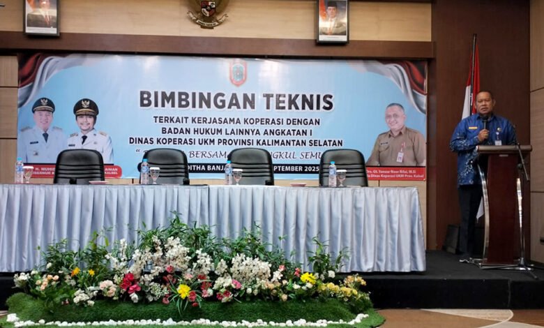 Dinas Koperasi dan UKM Kalsel Inginkan Koperasi Perkuat Kemitraan dengan Badan Hukum Lainnya