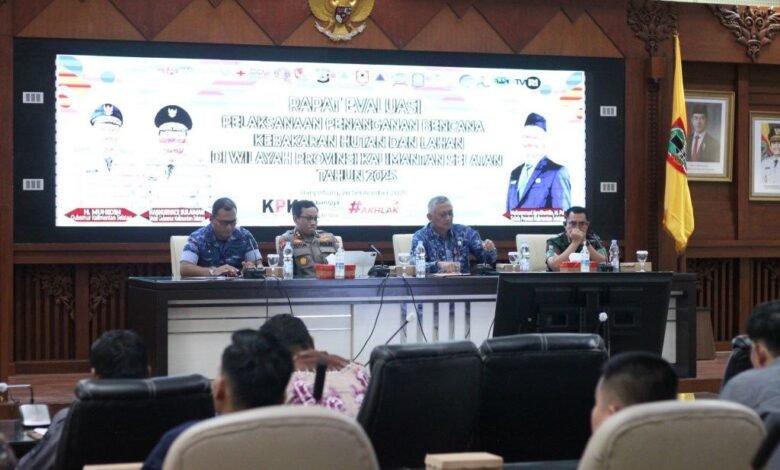 Sekda Kalsel Tekankan Kolaborasi dan Kesiapsiagaan Hadapi Karhutla dan Musim Peralihan