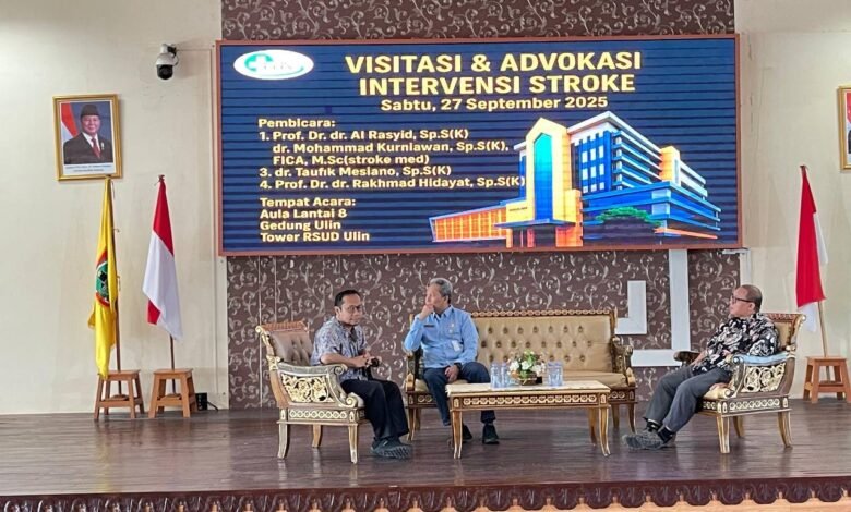 RSUD Ulin Gelar Visitasi dan Workshop Intervensi Stroke, Perkuat Layanan Unggulan di Kalimantan Selatan