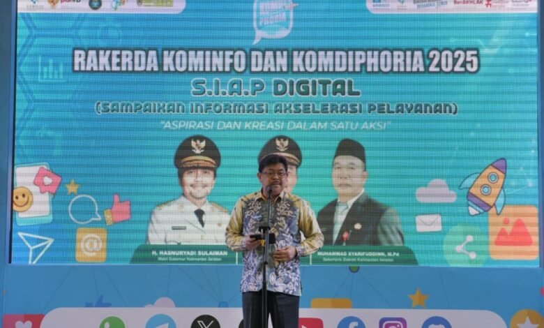 Pemprov Kalsel Tegaskan Komitmen Percepat Transformasi Digital dan Atasi Blank Spot