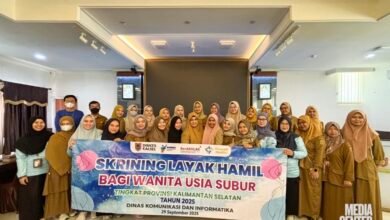 Diskominfo Kalsel Gelar Pemeriksaan Kesehatan Skrinning Layak Hamil