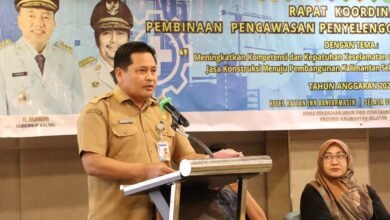 Jaga Mutu dan Keamanan Pembangunan, Pemprov Kalsel Gelar Rakor Pengawasan Jasa Konstruksi