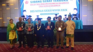Pemprov Kalsel Apresiasi Dies Natalis ke-33 Sekaligus Wisuda ke-29 STIMIK Indonesia
