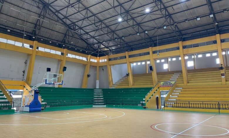 GOR Hasanuddin HM Pemeliharaan, Ruas Jalan Utama Diaspal