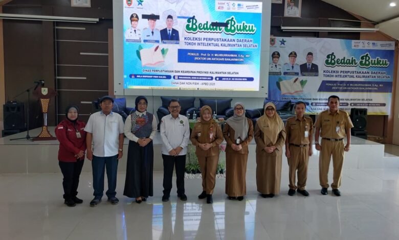 Dispersip Kalsel Bedah Buku Karya Rektor UIN Antasari, Angkat Pemikiran Intelektual