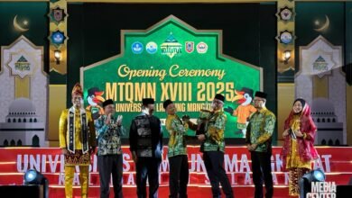 1.506 Kafilah Ikuti MTQ Mahasiswa Nasional XVIII di Universitas Lambung Mangkurat