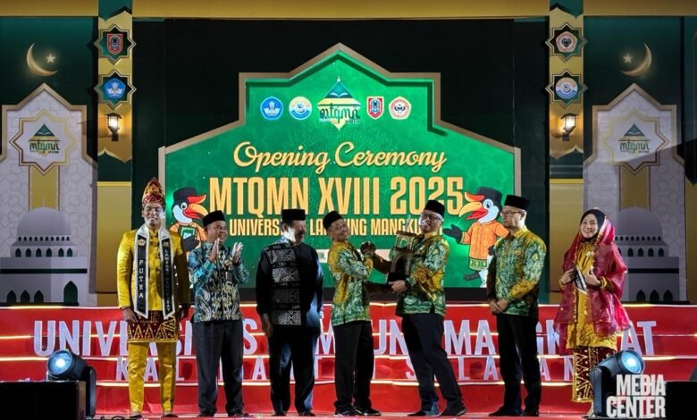 1.506 Kafilah Ikuti MTQ Mahasiswa Nasional XVIII di Universitas Lambung Mangkurat