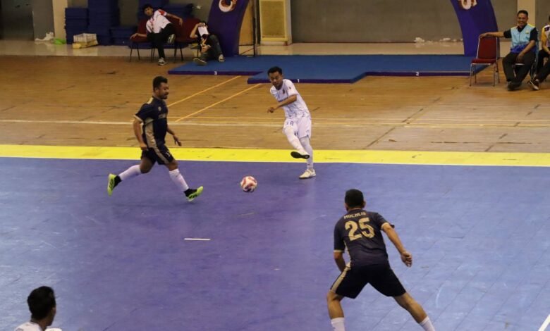 Melaju ke Babak 16 Besar Pornas Korpri XVII, Tim Futsal Kalsel Taklukkan Kemenaker