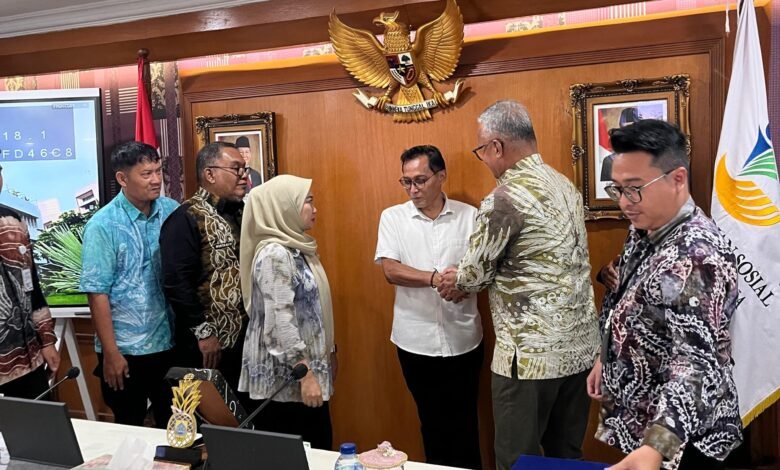 Dinsos Kalsel Konsultasikan Pengembangan Sekolah Rakyat dan Program Bantuan Sosial ke Kemensos