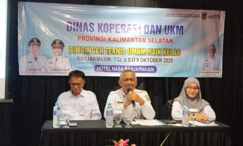 Dinaskop Kalsel Dorong UMKM Kalsel Naik Kelas Melalui Inovasi dan Digitalisasi