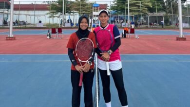 Sri Fathanah Melaju ke Final Tenis Lapangan Putri Pornas Korpri XVII Setelah Menang Tipis atas Jawa Tengah