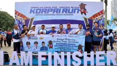 Yanuar Prihantoro Bawa Medali Perak Lari 5K untuk Kalimantan Selatan di Pornas Korpri XVII Sumsel 