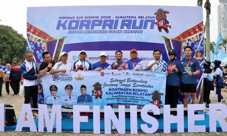 Yanuar Prihantoro Bawa Medali Perak Lari 5K untuk Kalimantan Selatan di Pornas Korpri XVII Sumsel